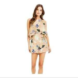NWT ASTR The Label Bianca Floral Romper - Size  M
